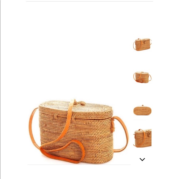 LAST 1️⃣ Handwoven Rattan Crossbody Bag - Picture 3 of 8
